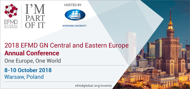 Представители факультета примут участие в организации и проведении Первой ежегодной конференции EFMD Global Network для стран Центральной и Восточной Европы