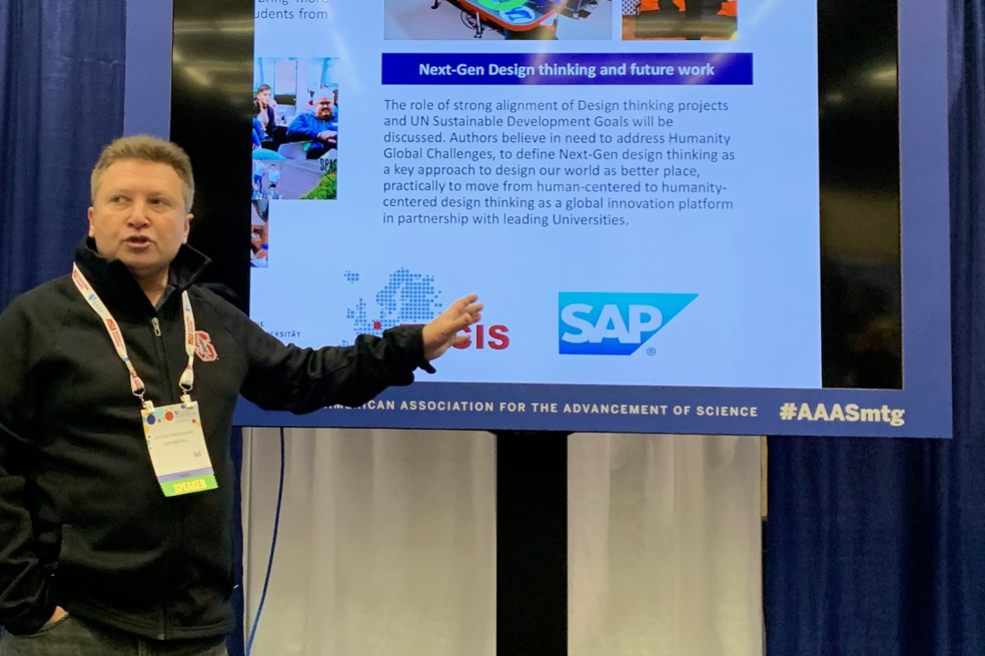 Участиe зав. базовой кафедры SAP, Виктора Таратухина в работе eжегодной конференции Американской ассоциации содействия развитию науки (AAAS) - издателя журнала Science. Участиe зав. базовой кафедры SAP, Виктора Таратухина в работе eжегодной конференции Американской ассоциации содействия развитию науки (AAAS) - издателя журнала Science.