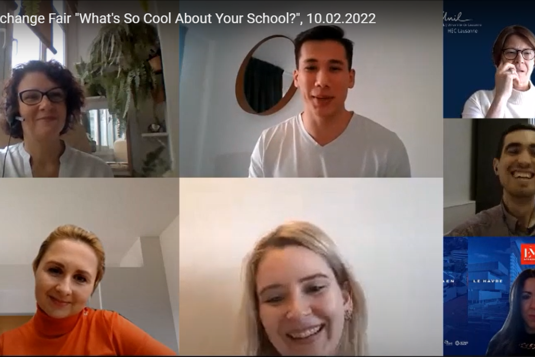 Иллюстрация к новости: Состоялась ярмарка обменов "What's So Cool About Your School?"