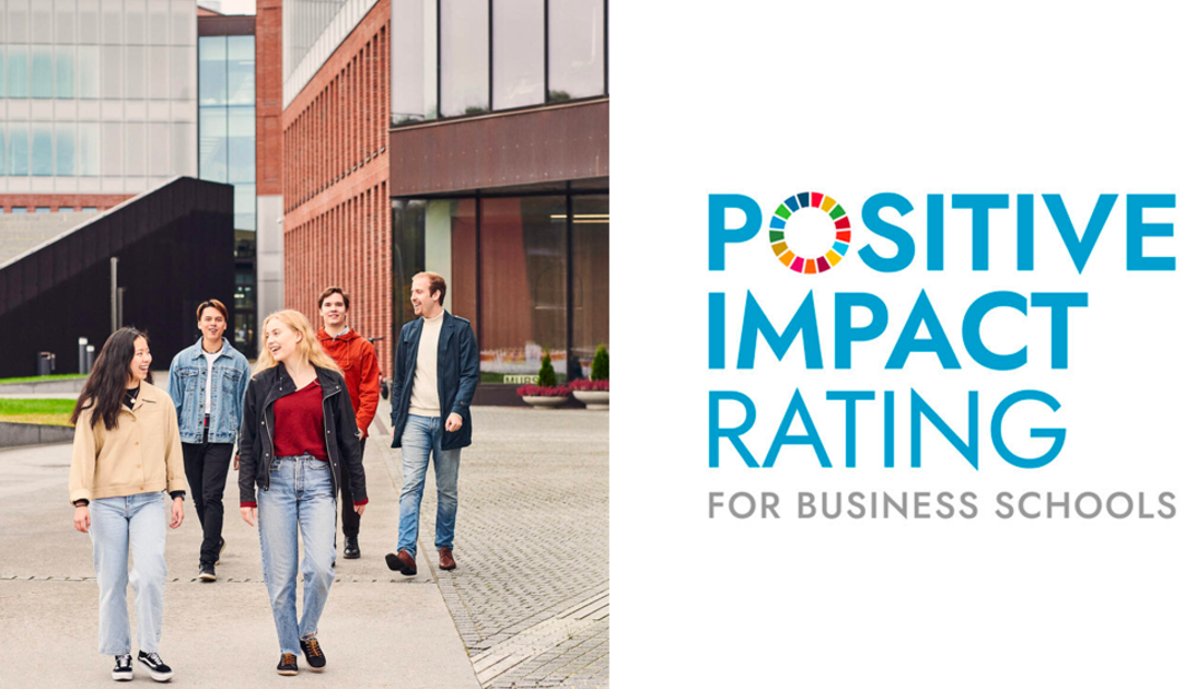 Illustration for news: Graduate School of Business achieves Level 3 in the Positive Impact Rating Edition 2022