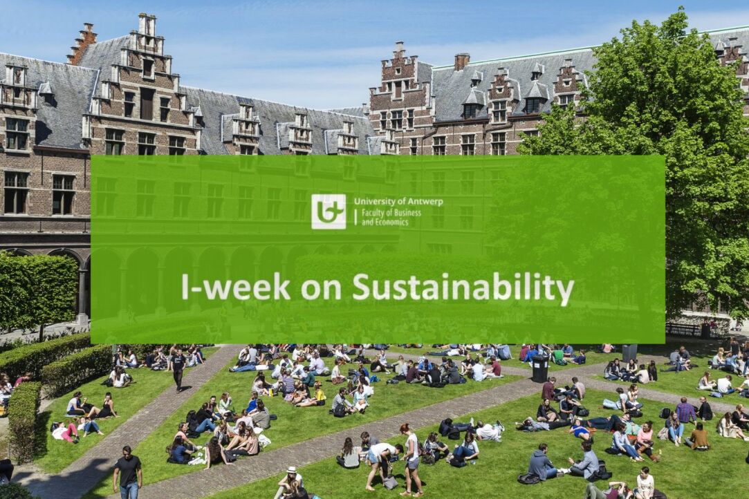 Open call for the 13th International Week on Sustainability (I-Week) 2026 at the University of Antwerp Illustration for news: Open call for the 13th International Week on Sustainability (I-Week) 2026 at the University of Antwerp